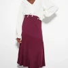 Fifi Jersey Panel Midi Skirt