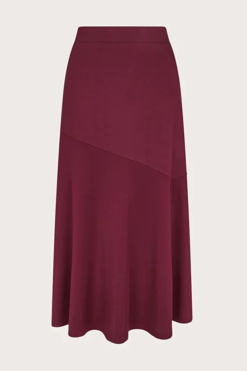 Fifi Jersey Panel Midi Skirt