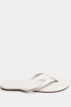 Flat Toe Thong Salndals In Standard Fit