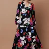 Floral Tiered Maxi Dress