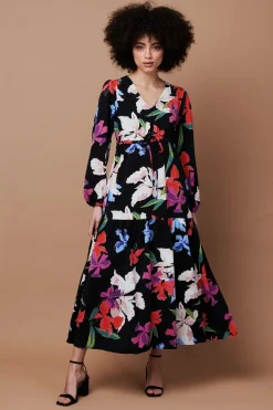 Floral Tiered Maxi Dress