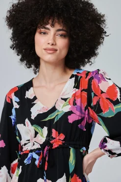 Floral Tiered Maxi Dress