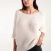 Fluffy Textured Knit Jumper