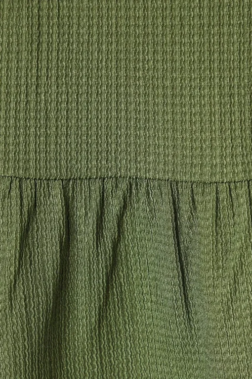 Frill Neck Mini Dress
