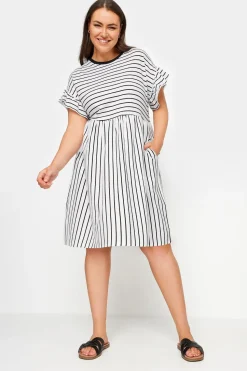 Frill Sleeve Smock Mini Dress