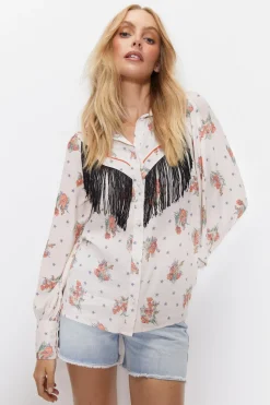 Fringe Detail Shirt