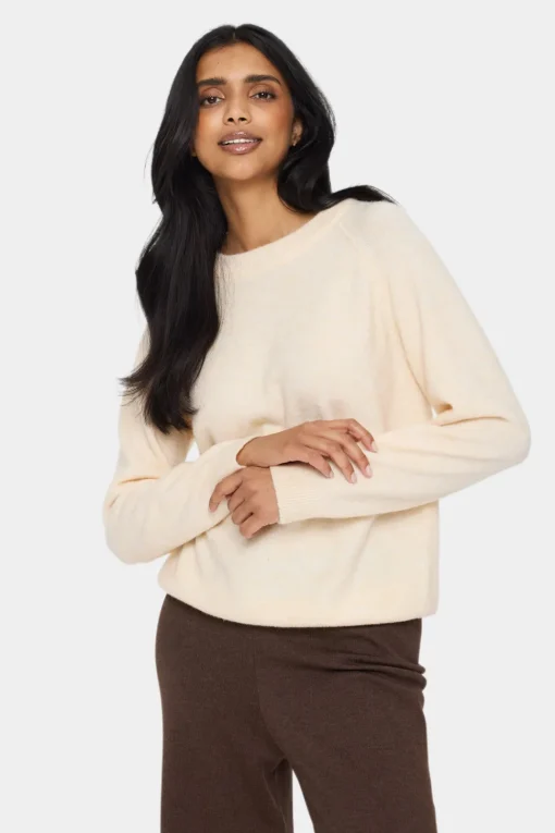 GarbieSZ Casual Fit Slash Neck Pullover-