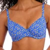 Garden Disco Plunge Bikini Top
