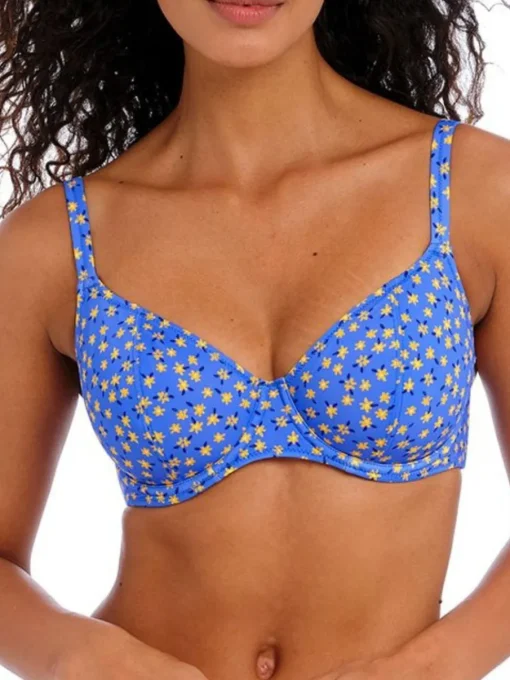 Garden Disco Plunge Bikini Top