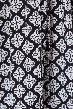 Geo Tiered Hem Mini Dress
