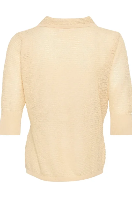 GizetteSZ Half Sleeve Polo Pullover-