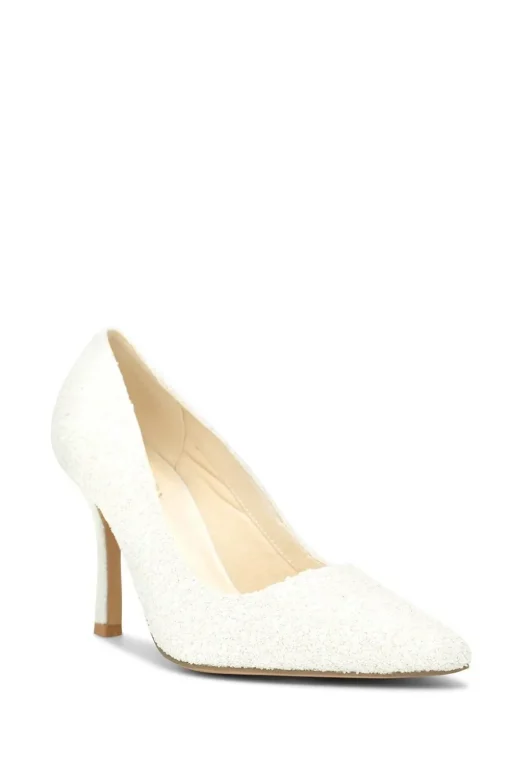 Glitter 'Cassia' High Heel Court Shoes