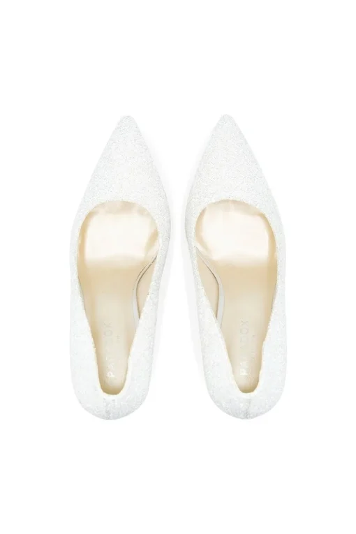 Glitter 'Cassia' High Heel Court Shoes