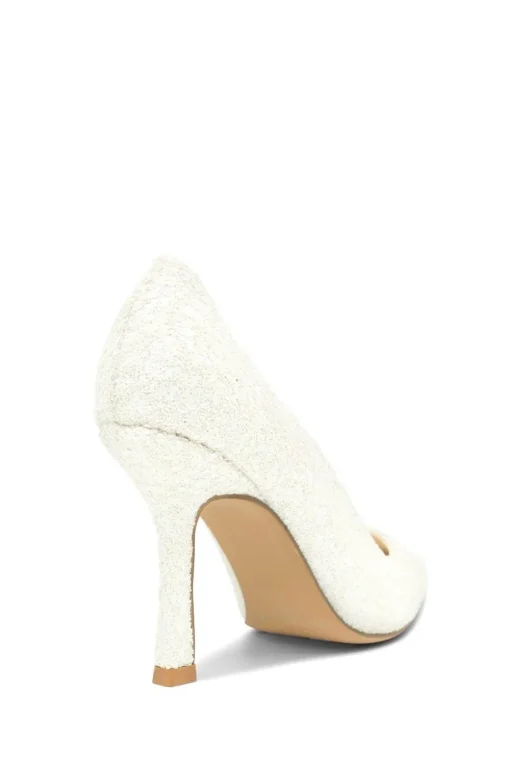Glitter 'Cassia' High Heel Court Shoes