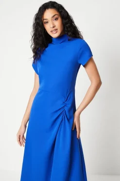 Green Occasion Fit & Flare Dress