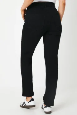 High Rise Comfort Stretch Straight Leg Jean