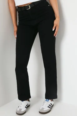 High Rise Comfort Stretch Straight Leg Jean