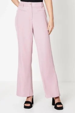 High Waisted Patch Back Pocket Trouser
