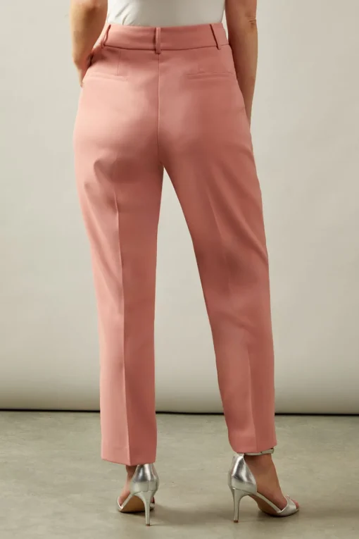 Horn Button Tapered Trousers