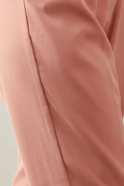 Horn Button Tapered Trousers