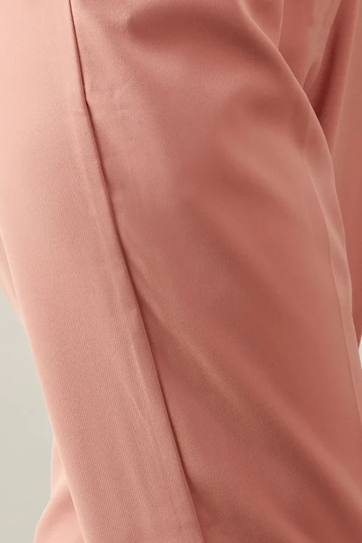 Horn Button Tapered Trousers