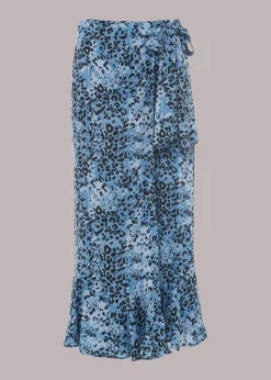 Hyena Spot Wrap Skirt-