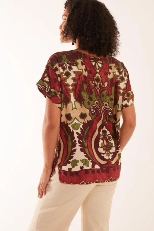 India Printed Top