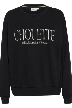 InezSZ Long Sleeve Printed Sweatshirt-