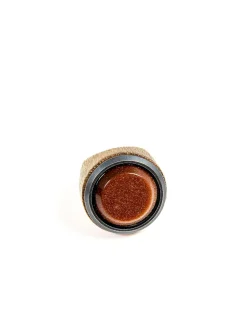 Intrecciato Wood Ring