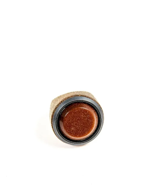 Intrecciato Wood Ring