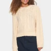IvalaSZ Pearl Detail Knit Cardigan-