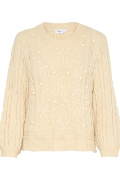 IvalaSZ Pearl Detail Pullover-