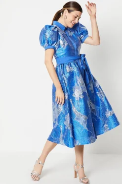Jacquard Shirt Dress