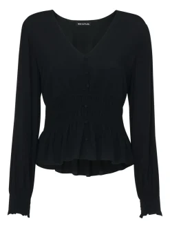 Jenny Peplum Top-Plain