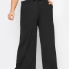 Jersey Wide Leg Trousers