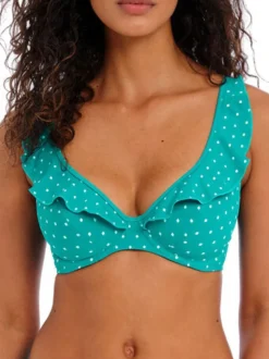 Jewel Cove High Apex Bikini Top
