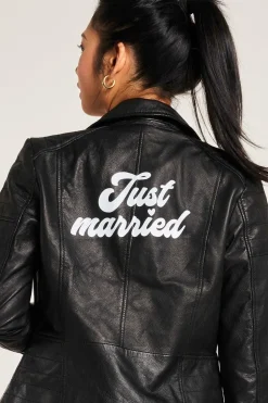 Just Married Leather Jacket