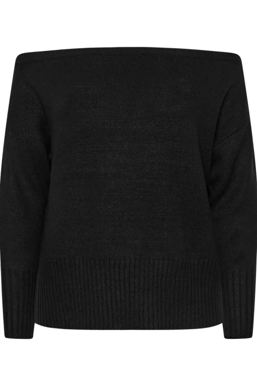 Knitted Bardot Jumper