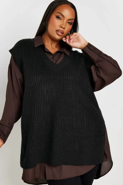 Knitted Vest Top