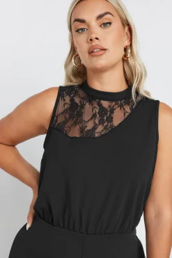 Lace Detail Jumpsuit