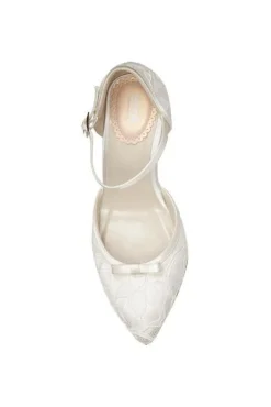 Lace 'Devotion' Mid Heel Stiletto Pointed Shoes