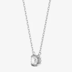 Ladies Constella Rhodium Plated Jewellery Set 5647663