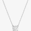 Ladies Constella Silver Cubic Zirconia Necklace 5636706