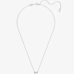 Ladies Constella Silver Cubic Zirconia Necklace 5636706