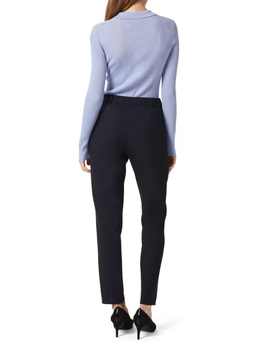 Laurel Tapered Trousers-Plain