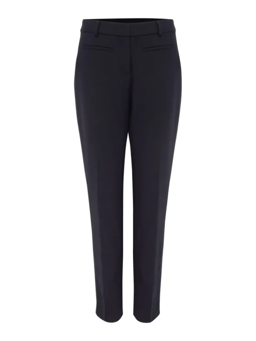 Laurel Tapered Trousers-Plain