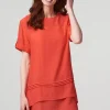 Layered Longline Tunic Top