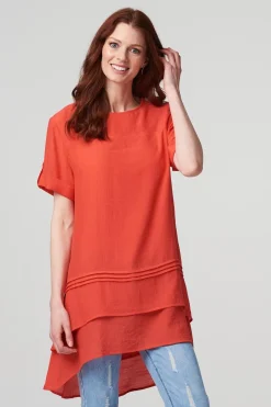 Layered Longline Tunic Top