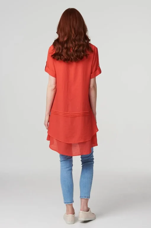 Layered Longline Tunic Top