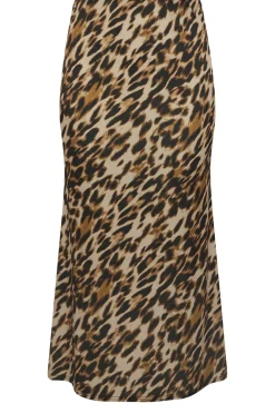 Leopard Print Maxi Skirt